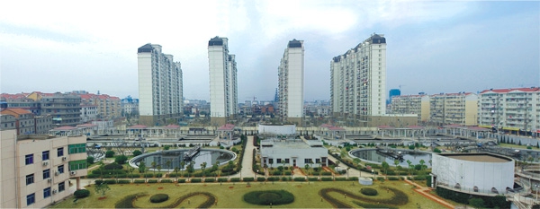 江西最大污水處理廠——南昌朝陽污水處理廠二期工程（省、市優(yōu)良工程，獲滕王閣杯）